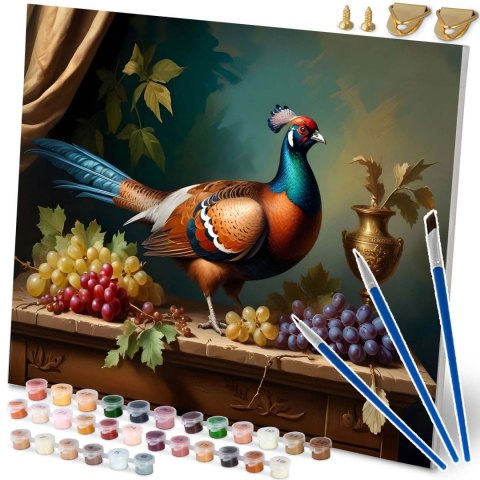 Obraz do malowania po numerach 40x50 cm Massido Bażant Obraz do malowania po numerach 40x50 cm Massido Bażant
