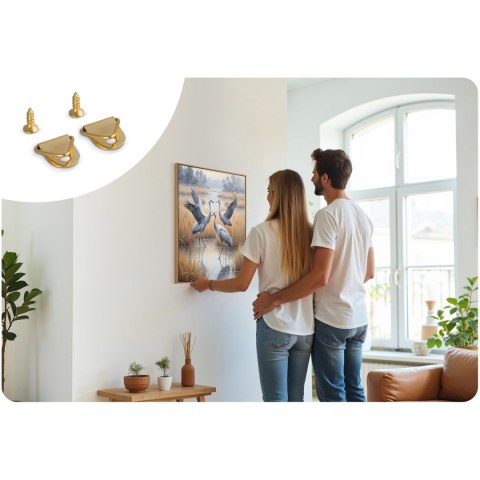 Obraz do malowania po numerach 40x50 cm Massido Żurawie Obraz do malowania po numerach 40x50 cm Massido Żurawie