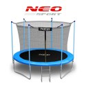 Trampolina ogrodowa 10ft/312cm z siatką wewnętrzną i drabinką Neo-Sport