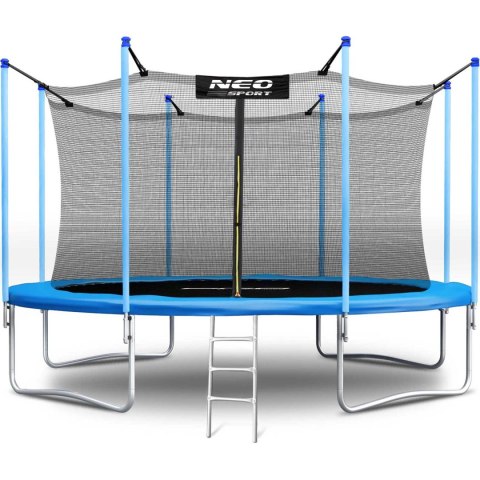 Trampolina ogrodowa 15ft/465cm z siatką wewnętrzną i drabinką Neo-Sport Trampolina ogrodowa 15ft/465cm z siatką wewnętrzną i drabinką Neo-Sport