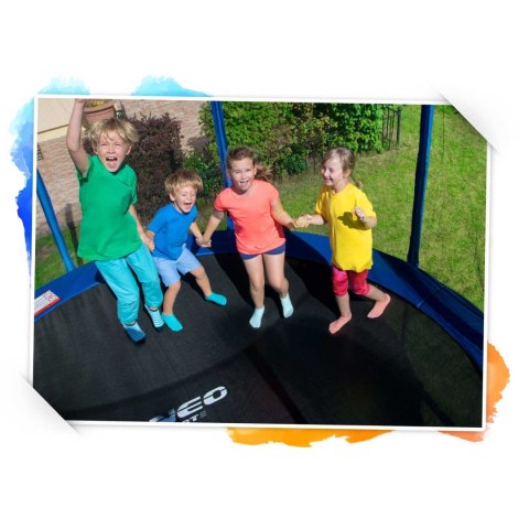 Trampolina ogrodowa 6ft/183cm z siatką zewnętrzną i drabinką Neo-Sport Trampolina ogrodowa 6ft/183cm z siatką zewnętrzną i drabinką Neo-Sport