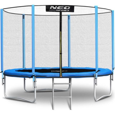 Trampolina ogrodowa 6ft/183cm z siatką zewnętrzną i drabinką Neo-Sport Trampolina ogrodowa 6ft/183cm z siatką zewnętrzną i drabinką Neo-Sport