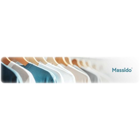 Wieszaki na ubrania drewniane 30szt MS-858 Massido Wieszaki na ubrania drewniane 30szt MS-858 Massido
