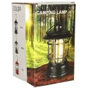 Lampa ogrodowa kempingowa na biwak z uchwytem piknik akumulatorowa USB