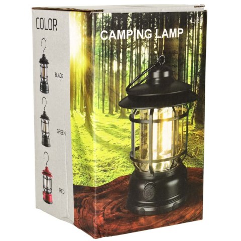 Lampa ogrodowa kempingowa na biwak z uchwytem piknik akumulatorowa USB Lampa ogrodowa kempingowa na biwak z uchwytem piknik akumulatorowa USB