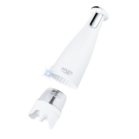 Zestaw 3 młynków do przypraw Adler AD 4449w młynek do pieprzu soli solniczka pieprzniczka elektryczny USB-C 1500 mAh Zestaw 3 młynków do przypraw Adler AD 4449w młynek do pieprzu soli solniczka pieprzniczka elektryczny USB-C 1500 mAh