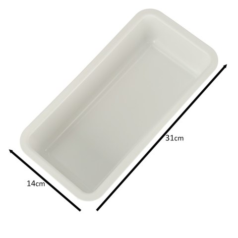 Blacha do pieczenia tortownica forma do chleba ciast wypieków tłoczona 31cm x 14cm brązowa Blacha do pieczenia tortownica forma do chleba ciast wypieków tłoczona 31cm x 14cm brązowa