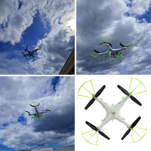 Dron RC Syma X5HW kamera FPV WiFi 2,4GHz biały Dron RC Syma X5HW kamera FPV WiFi 2,4GHz biały
