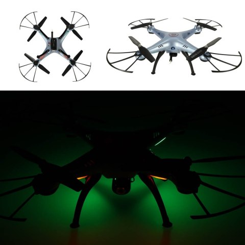 Dron RC Syma X5HW kamera FPV WiFi 2,4GHz niebieski Dron RC Syma X5HW kamera FPV WiFi 2,4GHz niebieski