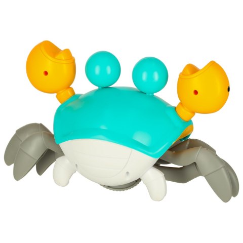 Krab pełzający interaktywny z dźwiękiem zielony Krab pełzający interaktywny z dźwiękiem zielony