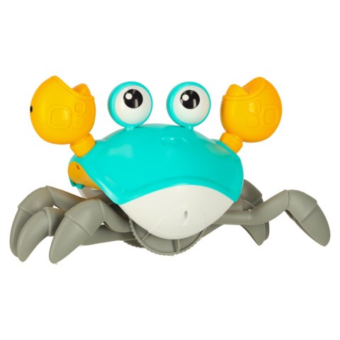 Krab pełzający interaktywny z dźwiękiem zielony Krab pełzający interaktywny z dźwiękiem zielony