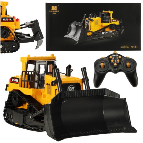 Spychacz buldożer zdalnie sterowany na pilota RC H-Toys 1554 2,4GHz 1:16 Spychacz buldożer zdalnie sterowany na pilota RC H-Toys 1554 2,4GHz 1:16
