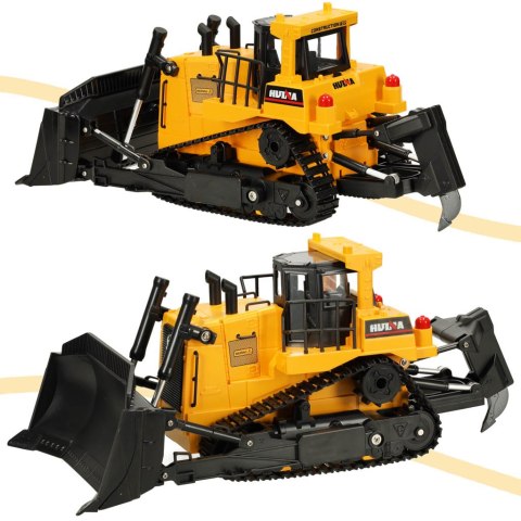 Spychacz buldożer zdalnie sterowany na pilota RC H-Toys 1554 2,4GHz 1:16 Spychacz buldożer zdalnie sterowany na pilota RC H-Toys 1554 2,4GHz 1:16