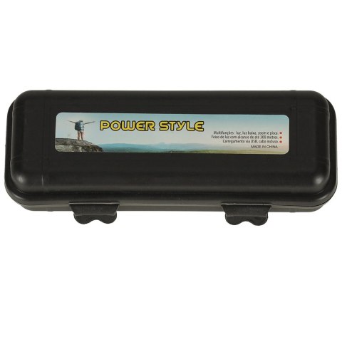 Latarka taktyczna wojskowa 800 lumenów LED ZOOM mocna USB akumulator Latarka taktyczna wojskowa 800 lumenów LED ZOOM mocna USB akumulator