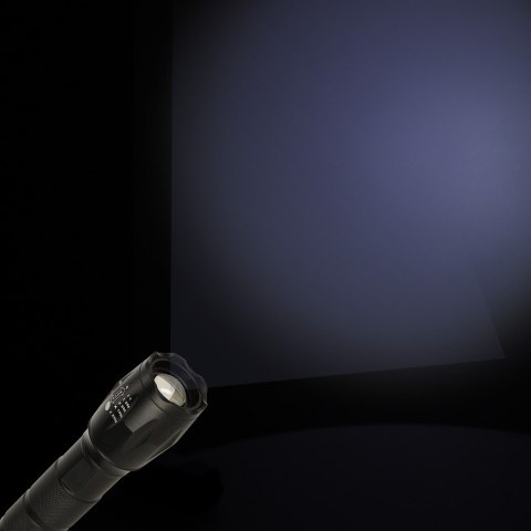 Latarka taktyczna wojskowa 800 lumenów LED ZOOM mocna USB akumulator Latarka taktyczna wojskowa 800 lumenów LED ZOOM mocna USB akumulator