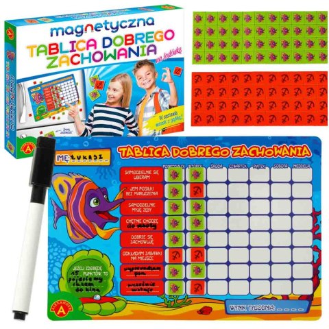 ALEXANDER Magnetyczna tablica dobrego zachowania 4+ ALEXANDER Magnetyczna tablica dobrego zachowania 4+