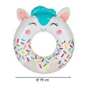INTEX 59266 Kółko do pływania koło dmuchane ponton plażowy jednorożec max 40kg 76 cm