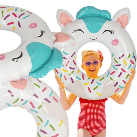 INTEX 59266 Kółko do pływania koło dmuchane ponton plażowy jednorożec max 40kg 76 cm INTEX 59266 Kółko do pływania koło dmuchane ponton plażowy jednorożec max 40kg 76 cm