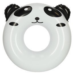 Kółko do pływania koło dmuchane kółko plażowe panda 80cm max 60kg