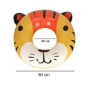Kółko do pływania koło dmuchane kółko plażowe tygrysek 80cm max 60kg