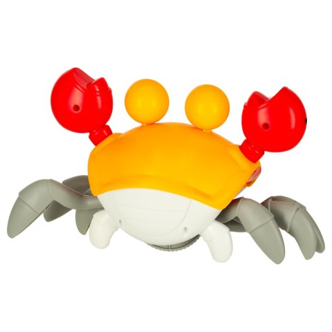 Krab uciekający pełzający czujnik interaktywna akumulator USB czerwony Krab uciekający pełzający czujnik interaktywna akumulator USB czerwony