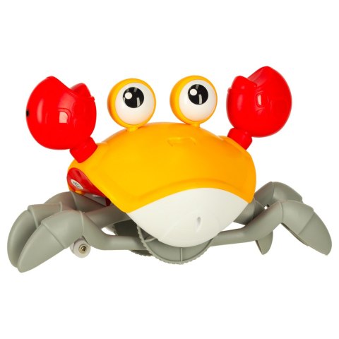 Krab uciekający pełzający czujnik interaktywna akumulator USB czerwony Krab uciekający pełzający czujnik interaktywna akumulator USB czerwony