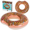 Kółko do pływania koło dmuchane BESTWAY 36188 donut brązowe 107cm