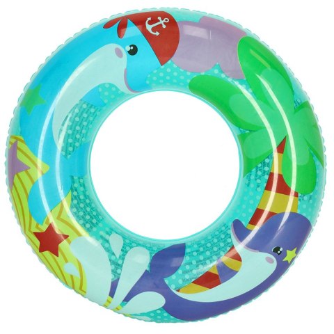 Kółko do pływania koło dmuchane kółko plażowe delfin 60 kg BESTWAY 36113 51 cm Kółko do pływania koło dmuchane kółko plażowe delfin 60 kg BESTWAY 36113 51 cm
