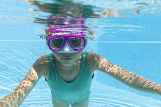 Okulary do pływania maska BESTWAY 22011 różowe