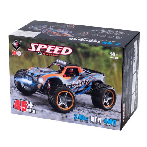 Samochód zdalnie sterowany WLToys 104009 4WD 2,4GHz 1:10 45km/h Samochód zdalnie sterowany WLToys 104009 4WD 2,4GHz 1:10 45km/h
