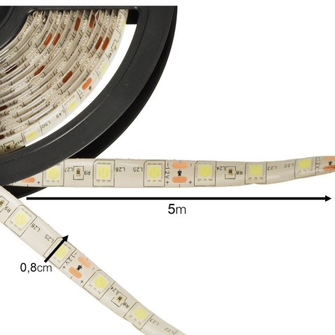 Taśma LED SMD 3528 5m wodoodporna zimny biały Taśma LED SMD 3528 5m wodoodporna zimny biały