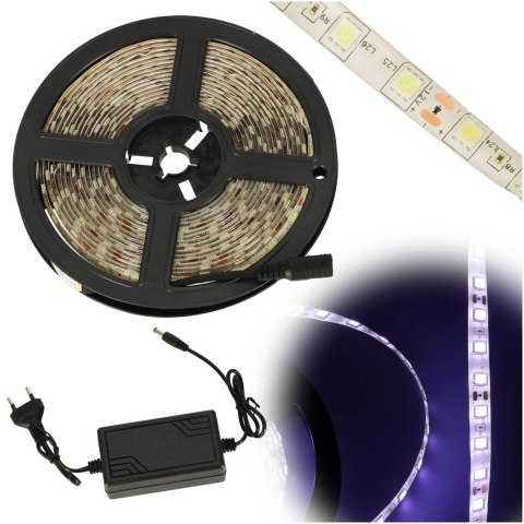 Taśma LED SMD 3528 5m wodoodporna zimny biały Taśma LED SMD 3528 5m wodoodporna zimny biały