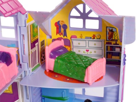 Domek dla lalek Country rozkładana Villa 18cm Domek dla lalek Country rozkładana Villa 18cm