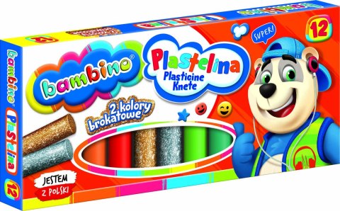 Plastelina Bambino 12 kolorów Plastelina Bambino 12 kolorów