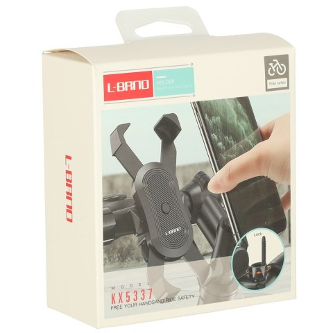 Uchwyt rowerowy na telefon do roweru motocyklowy hulajnogi wózka C51 solidny mocny Uchwyt rowerowy na telefon do roweru motocyklowy hulajnogi wózka C51 solidny mocny