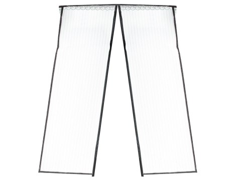 Moskitiera siatka magnetyczna na drzwi 110x220cm CZARNA Moskitiera siatka magnetyczna na drzwi 110x220cm CZARNA