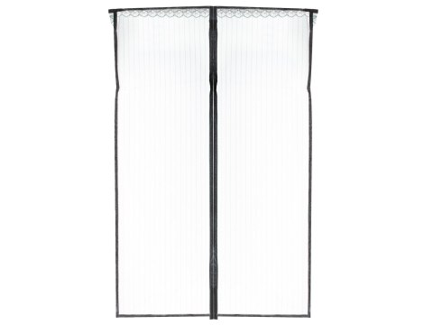Moskitiera siatka magnetyczna na drzwi 110x220cm CZARNA Moskitiera siatka magnetyczna na drzwi 110x220cm CZARNA