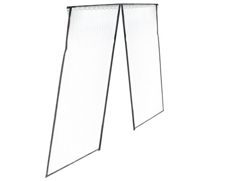 Moskitiera siatka magnetyczna na drzwi 160x230cm CZARNA Moskitiera siatka magnetyczna na drzwi 160x230cm CZARNA