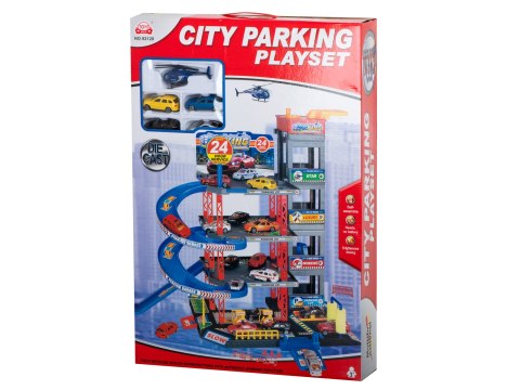 Parking samochodowy garaż wielopoziomowy piętrowy stacja benzynowa myjnia Parking samochodowy garaż wielopoziomowy piętrowy stacja benzynowa myjnia