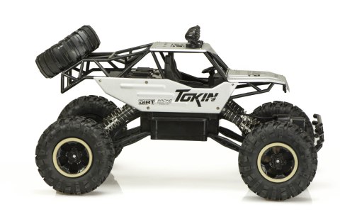 Samochód zdalnie sterowany na pilota RC Rock Crawler 1:12 4WD METAL srebrny Samochód zdalnie sterowany na pilota RC Rock Crawler 1:12 4WD METAL srebrny