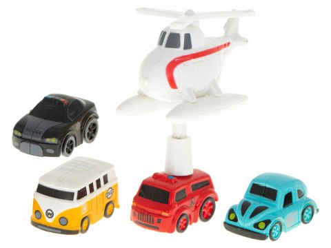 Tor przeszkód interaktywny samochodowy wyścigi parking 4 pojazdy auto autobus radiowóz wóz strażacki helikopter 24x24cm XL Tor przeszkód interaktywny samochodowy wyścigi parking 4 pojazdy auto autobus radiowóz wóz strażacki helikopter 24x24cm XL