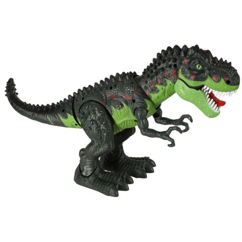 Dinozaur T-REX elektroniczny chodzi ryczy zielony Dinozaur T-REX elektroniczny chodzi ryczy zielony