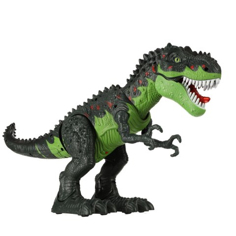 Dinozaur T-REX elektroniczny chodzi ryczy zielony Dinozaur T-REX elektroniczny chodzi ryczy zielony