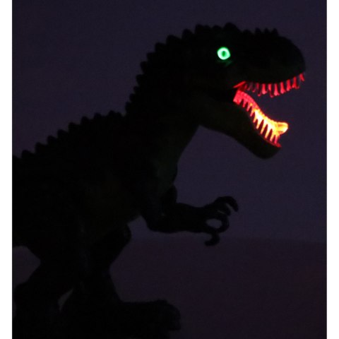 Dinozaur T-REX elektroniczny chodzi ryczy zielony Dinozaur T-REX elektroniczny chodzi ryczy zielony