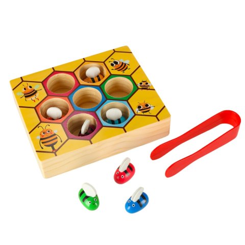 Gra edukacyjna plaster miodu pszczółki montessori Gra edukacyjna plaster miodu pszczółki montessori