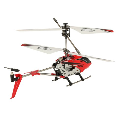 Helikopter zdalnie sterowany na pilota RC SYMA S107H 2.4GHz RTF czerwony Helikopter zdalnie sterowany na pilota RC SYMA S107H 2.4GHz RTF czerwony