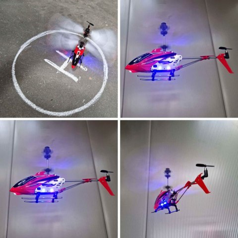 Helikopter zdalnie sterowany na pilota RC SYMA S107H 2.4GHz RTF czerwony Helikopter zdalnie sterowany na pilota RC SYMA S107H 2.4GHz RTF czerwony