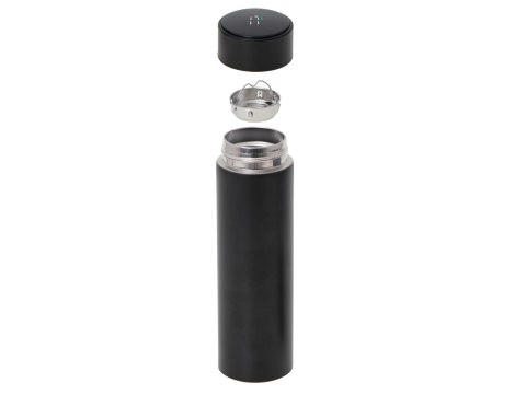 Kubek bidon termiczny termos smart LED 500ml czarny Kubek bidon termiczny termos smart LED 500ml czarny