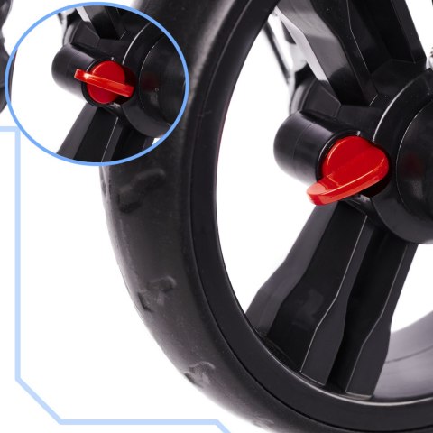 Rowerek trójkołowy Trike Fix Lite rower spacerówka 3w1 obracany 360 wolne koło szary Rowerek trójkołowy Trike Fix Lite rower spacerówka 3w1 obracany 360 wolne koło szary