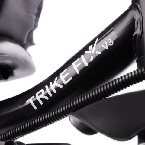 Rowerek trójkołowy Trike Fix Lite rower spacerówka 3w1 obracany 360 wolne koło szary Rowerek trójkołowy Trike Fix Lite rower spacerówka 3w1 obracany 360 wolne koło szary